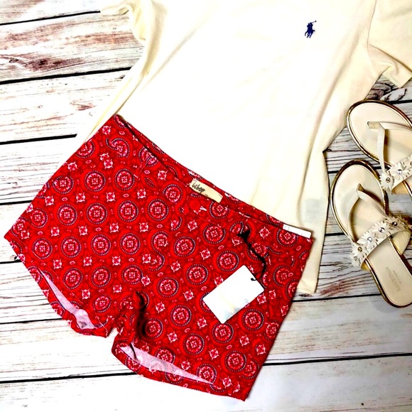 NWT Stretchy Comfort BEBOP Medallion Shorts - Picture 5 of 8